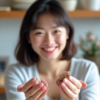 ワークショップで笑顔の生徒